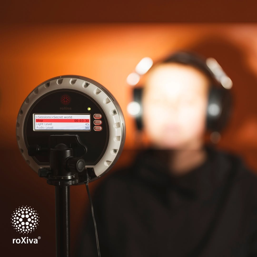 Light and Sound Therapy immersive session